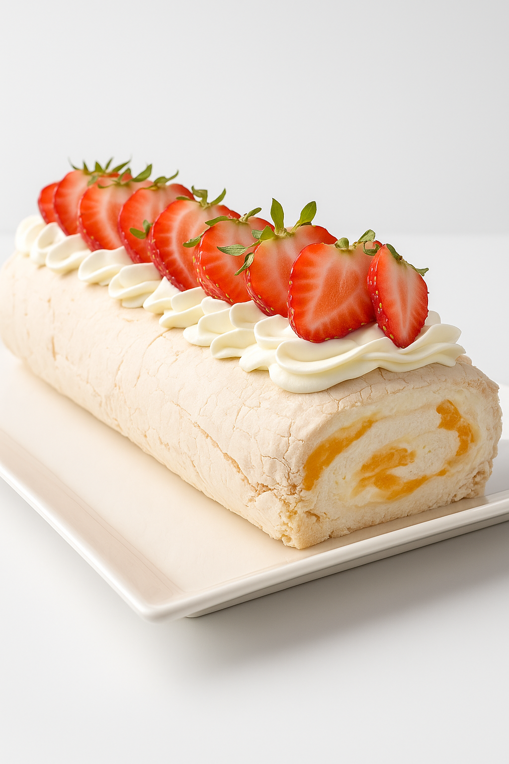 Meringue roulade GF